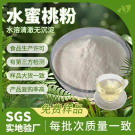 量大价优水蜜桃粉可分装水蜜桃果粉压片糖果原料水蜜桃提取物水溶