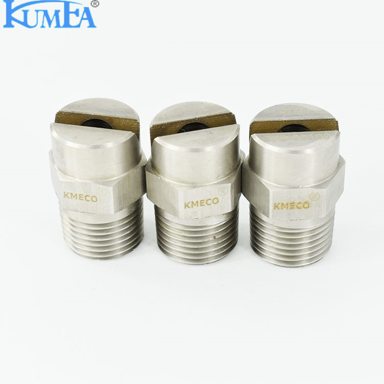 厂家现货销售304不锈钢扇形喷头机床清洗工业设备 喷雾冷却 喷嘴