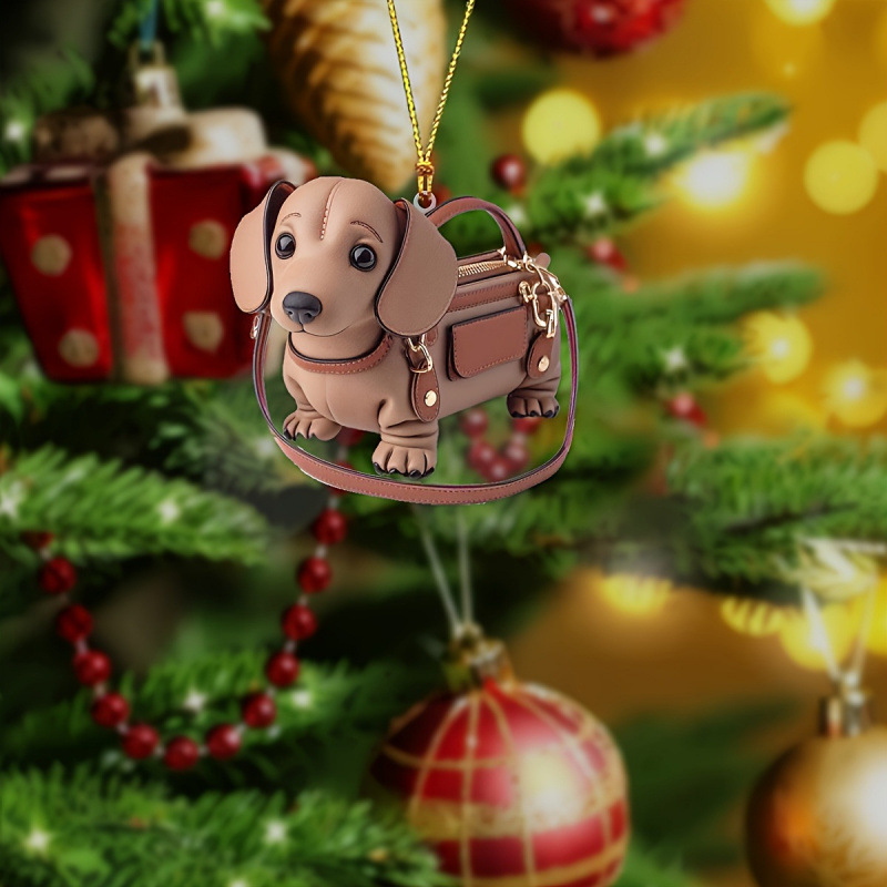 귀여운 아크릴 강아지 (0.2두께)