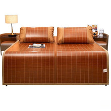 Y凉席竹席冰丝席夏季双面可折叠家用席子学生宿舍单人冬夏两用席