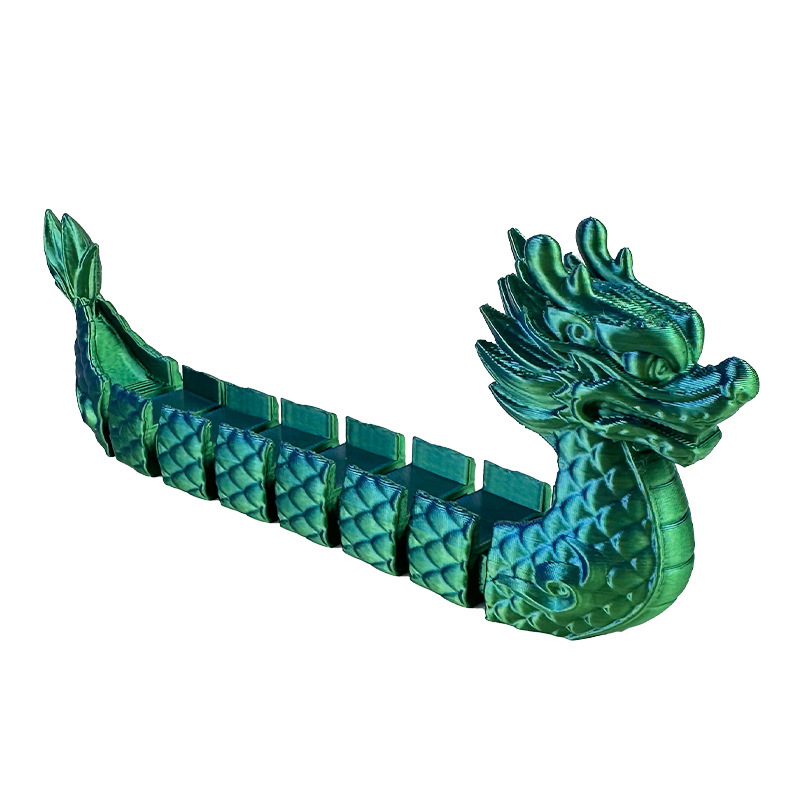 3D打印端午节龙舟关节可动摆件玩具模型节日礼品创意纪念小礼物|undefined