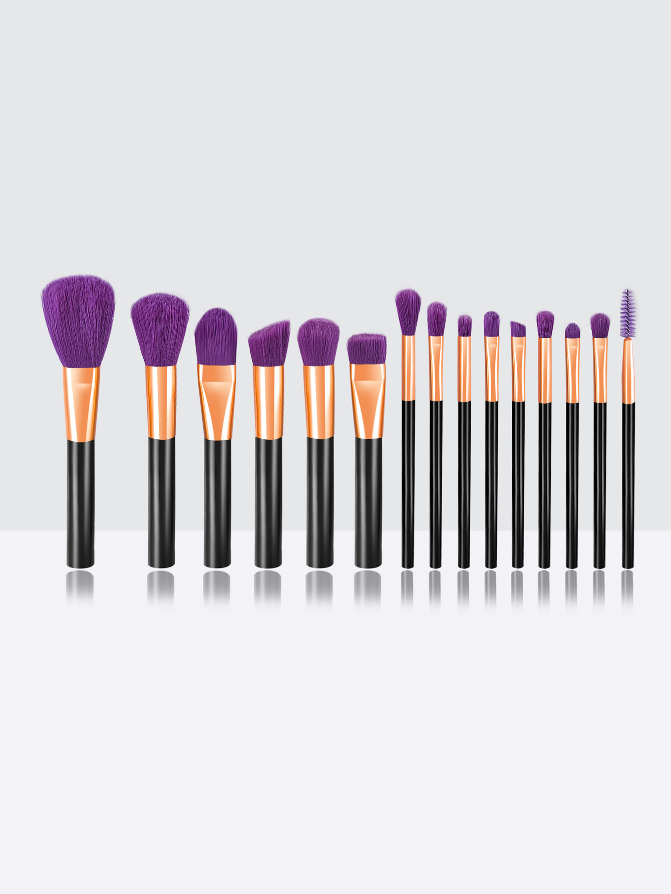 15 multi-color new makeup brush set_voghion.com