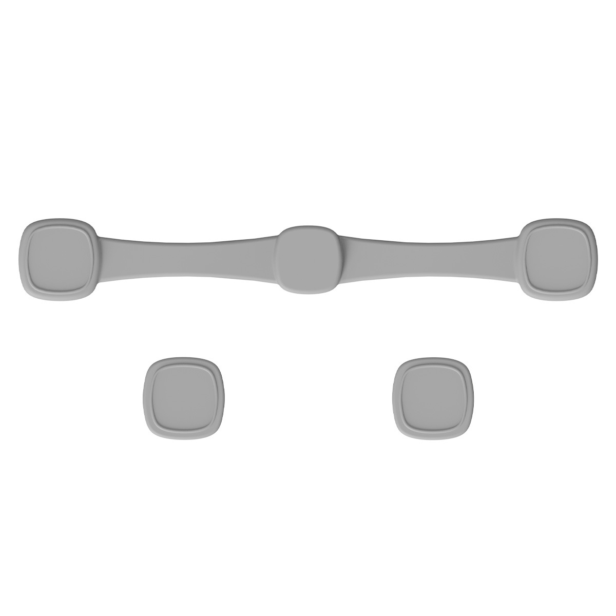 정사각형 스타일 - 회색