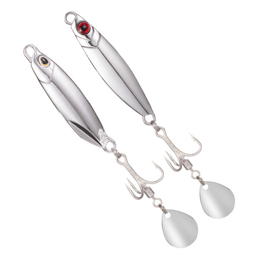 Skimming Shark|Specializes in Spanish mackerel bait, metal iron plate, shore casting, long-range casting, falling iron plate fake bait, rotating sequins