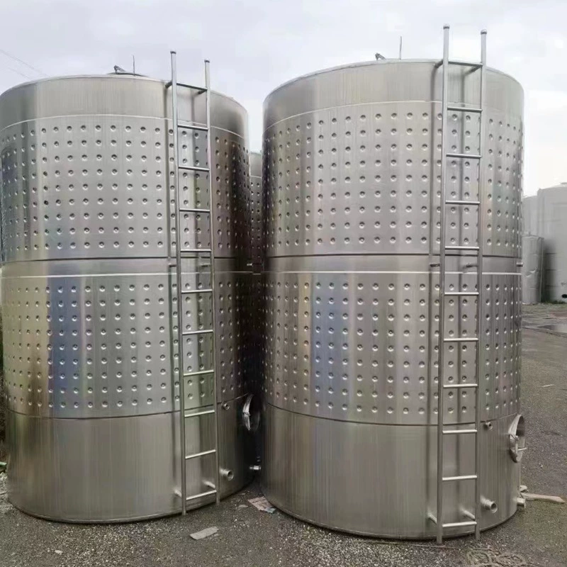 Б/у резервуар для хранения из нержавеющей стали, 10-кубический резервуар для хранения масла, резервуар для хранения молока, резервуар для хранения химического давления, резервуар для хранения вина для брожения