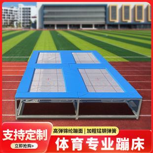 Professional Trampoline for Adults, Sports Trampoline, Acrobatics, Gymnastics Training, Cool Running, Elastic Mesh Trampoline Jumping Cloth