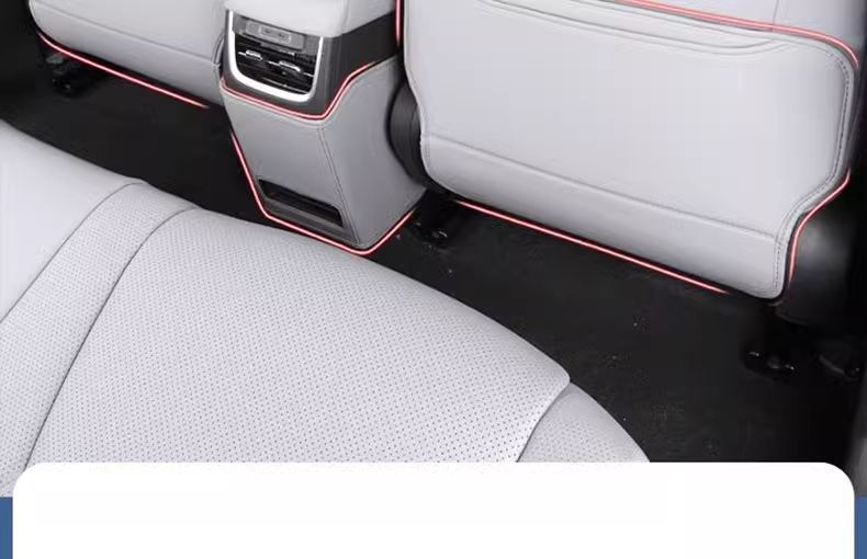 Specialized Xpeng Mona M03 Seat Anti-Kick Pad, Car Rear Seat Backrest Protective Pad, Modified Interior Accessories