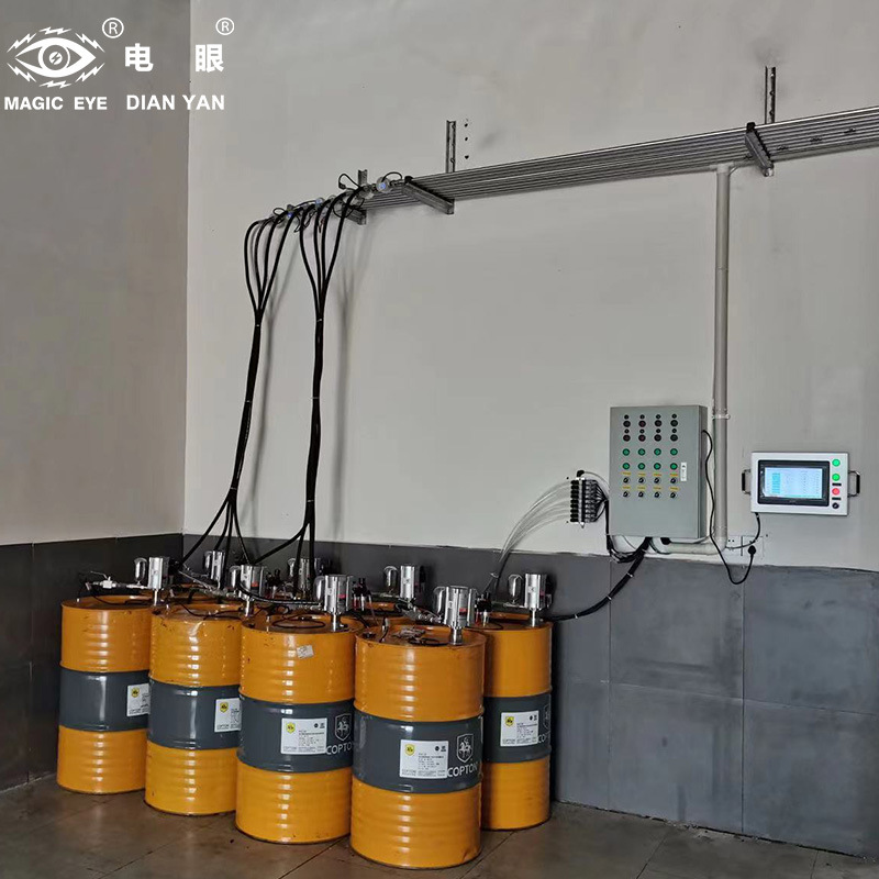 Máquina de llenado cuantitativo de aceite de engranaje automotriz sistema de lubricación centralizado de aceite lubricante de fábrica image 3