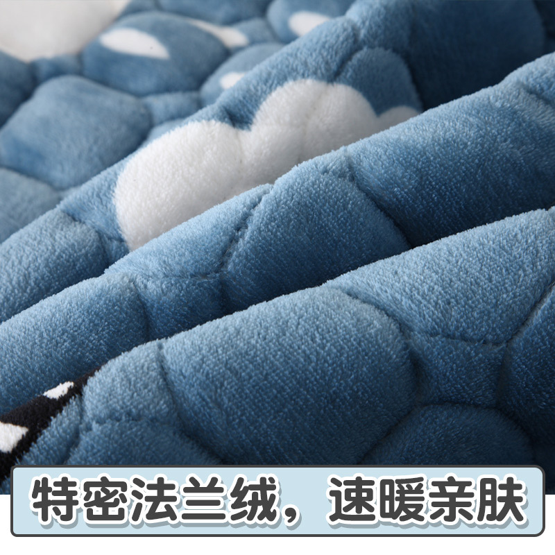 Thickened Flannel Mattress Student Single Dormitory Tatami Mattress Floor Mattress Double Mattress Sponge Department
