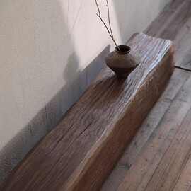 老榆木茶几民宿干泡茶台原木茶台长方桌子餐桌复古实木茶桌摆件