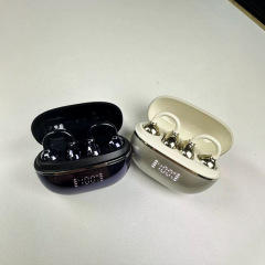 耳を挟むbluetoothイヤホン2024新型耳を挟む無線開放耳に入らない運動電気メッキ防止金属イヤホン