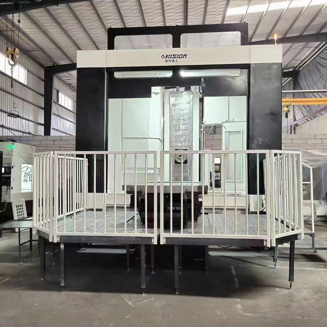 处理二手海天HTM-125H卧式加工中心BT50主轴发那科31i-A系统