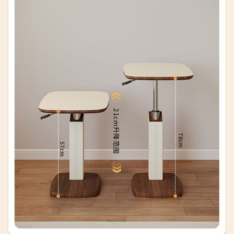 tabla plegable elevadora lateral varilla inflable tabla plegable sala de estar mesa de té dormitorio casero ocio mesa de cabezal de cama sofá lateral
