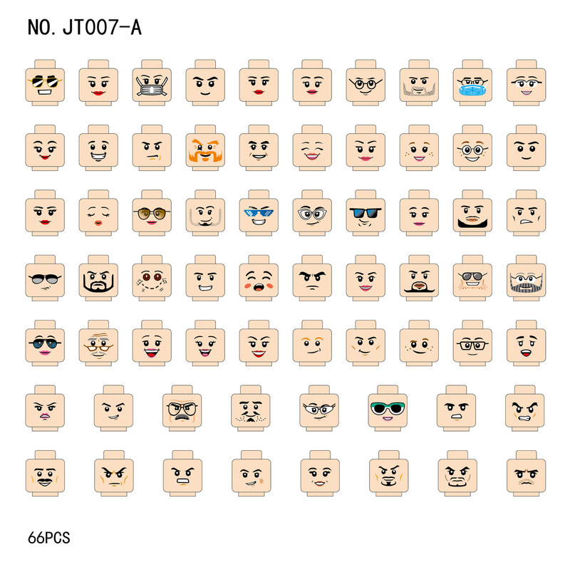 Small Particle Building Block Toy 3626 Flesh-Colored Minifigure Head Expression Compatible with Lego E-Commerce Cross-Border Wholesale Small Particle Building Block Toy 3626 Flesh-Colored Minifigure Head Expression Compatible with Lego E-Commerce Cross-Border Wholesale