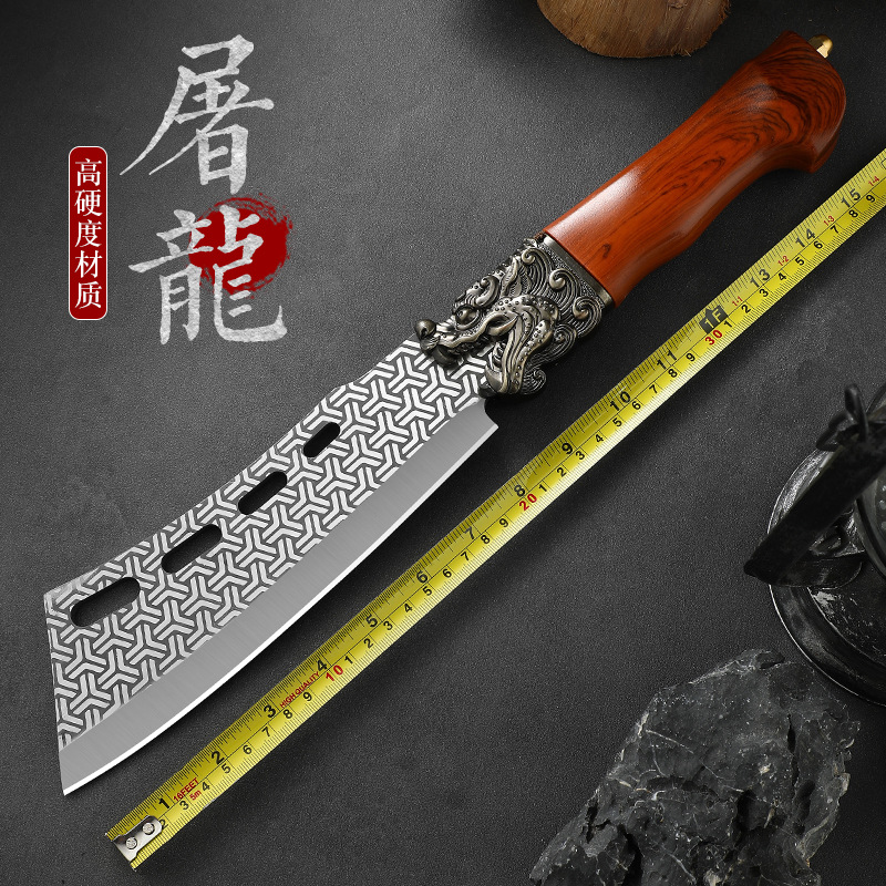 户外野营龙头多功能砍柴刀家用厨房高硬度锋利砍牛大骨猪蹄剁骨刀