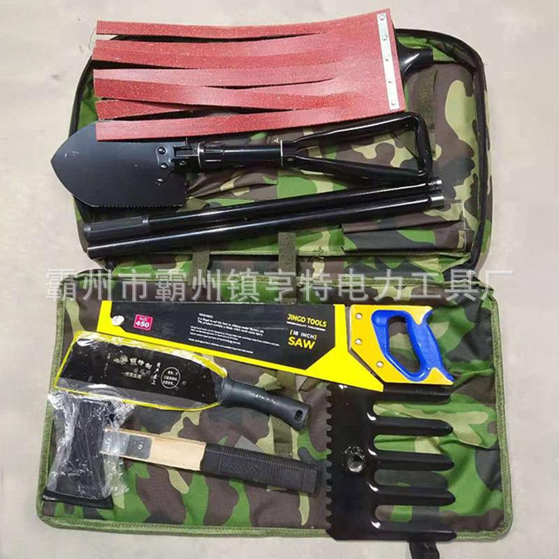 灭火组合工具8件套多功能扑火工具包森林消防救援灭火组合工具包