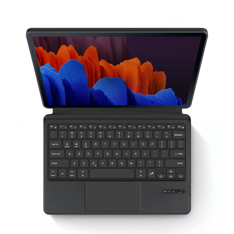 Suitable for Samsung Tabs8/9 Plus12.4 Tablet Bluetooth Keyboard Protective Cover S10Fe+ 13.1inch Case