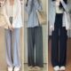 Pregnant Women's Pants Summer Thin Dape Modal Wide Leg Pants 2024 New Loose Casual Slimming Drawstring Pants
