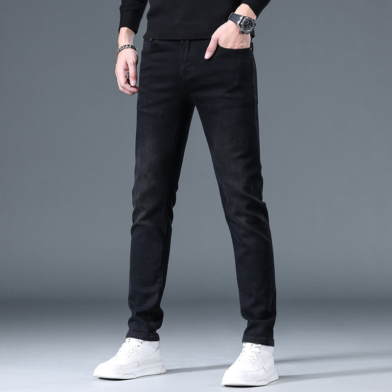 Xintang – jean Slim Fit pour hommes, produit élastique, petits pieds, marque de mode, produits européens, nouvelle collection automne et hiver 2023_voghion.com