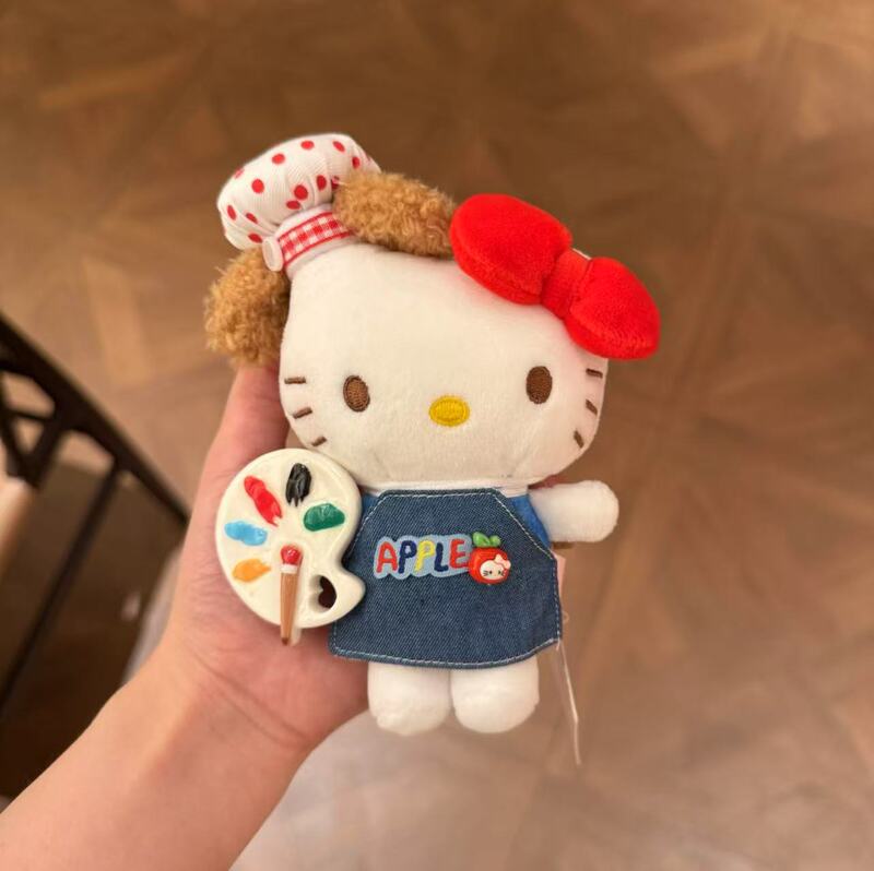 本物のガーランドハローキティペンダントぬいぐるみバッグペンダントかわいい人形キーホルダークリエイティブギフト|undefined