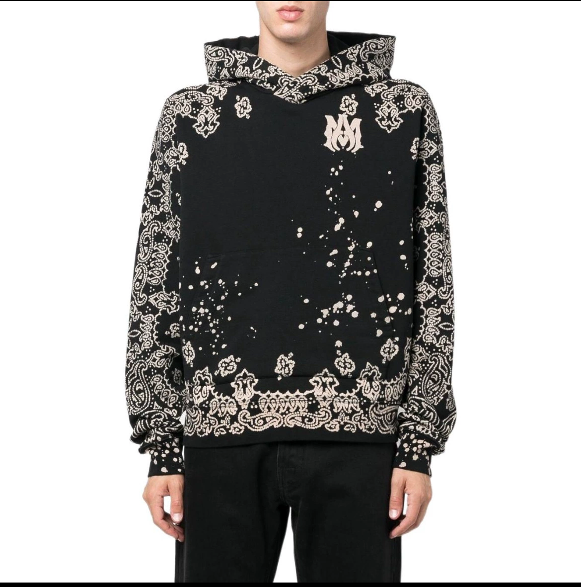 Американская уличная толстовка с капюшоном AMRI для мужчин и женщин, хлопковая толстовка с капюшоном и принтом букв, свободная повседневная мода, осенне-зимний стиль