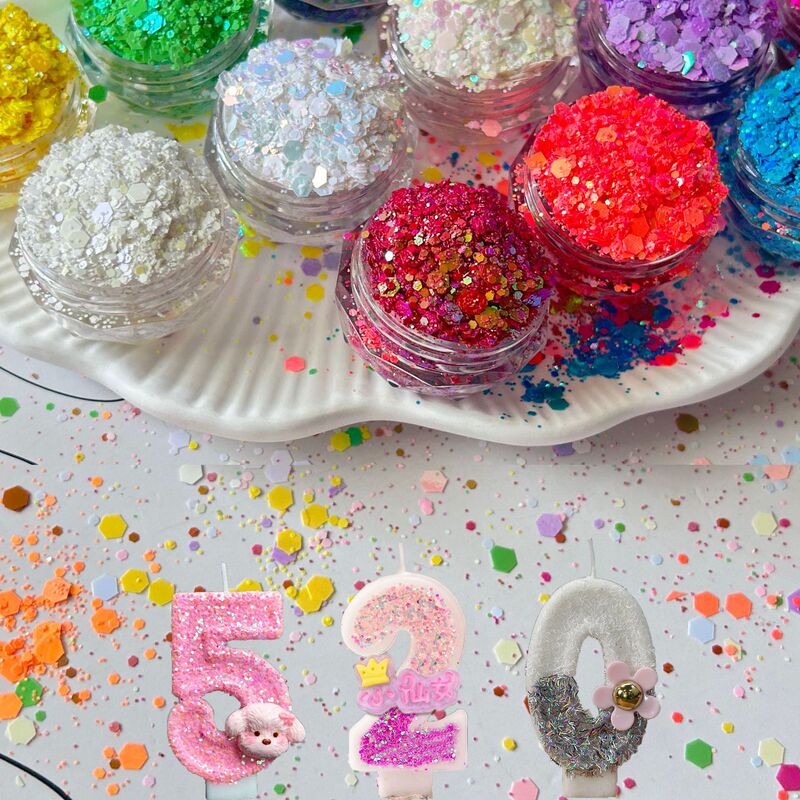 Matte Oil Paint Chameleon Glitter Powder Toy Crafts Nail Art Accessories Candle Materials Accessories