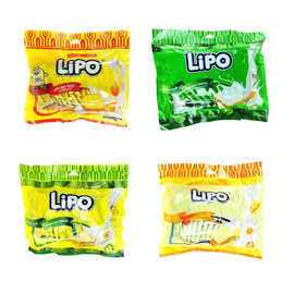 越南进口糕点 LIPO面包干黄油奶早餐饼干300g独立装 整箱16袋