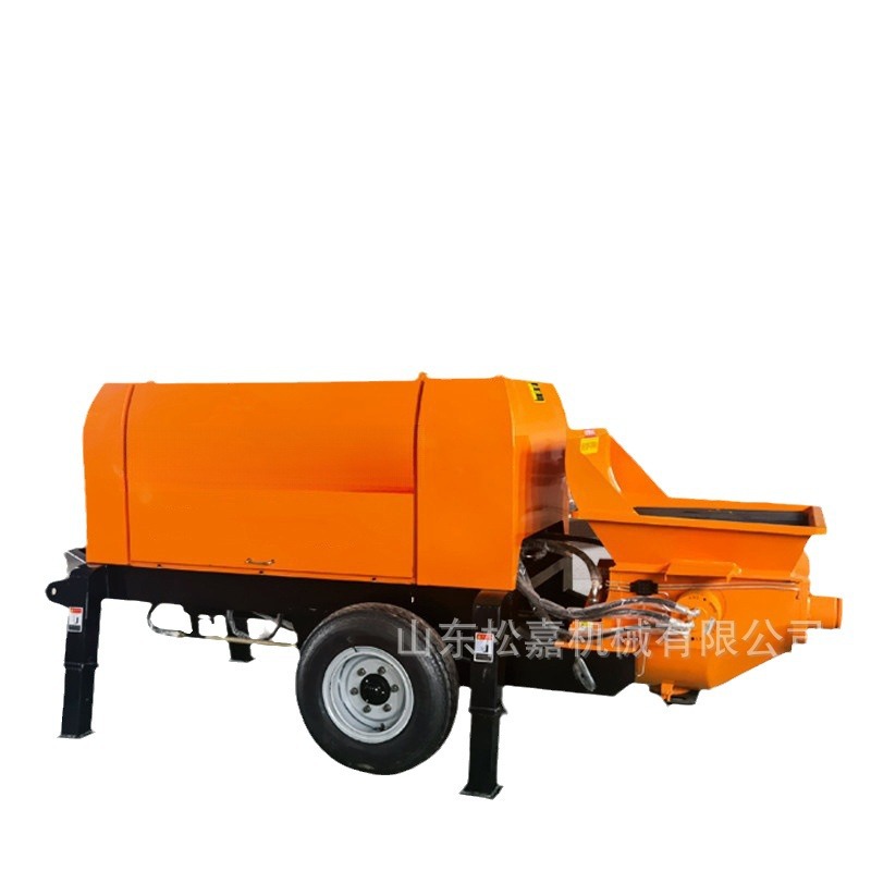Bomba especial pequeña bomba de transporte de mortero de piedra fina bomba de suelo gran bomba de transporte de hormigón agregado