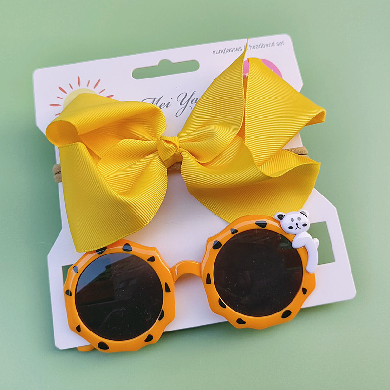 PC, Polyester Material Animal Pattern Children Unisex Gender Cartoon Style Style Cartoon Style Animal Kids Sunglasses