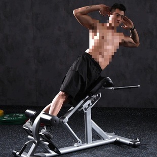 Commercial Roman Bench Adjustable Dumbbell Bench Abdominal Muscle Board Preacher Bench Roman Chair Shoulder Press Bench High Pull-Down Fitness Equipment