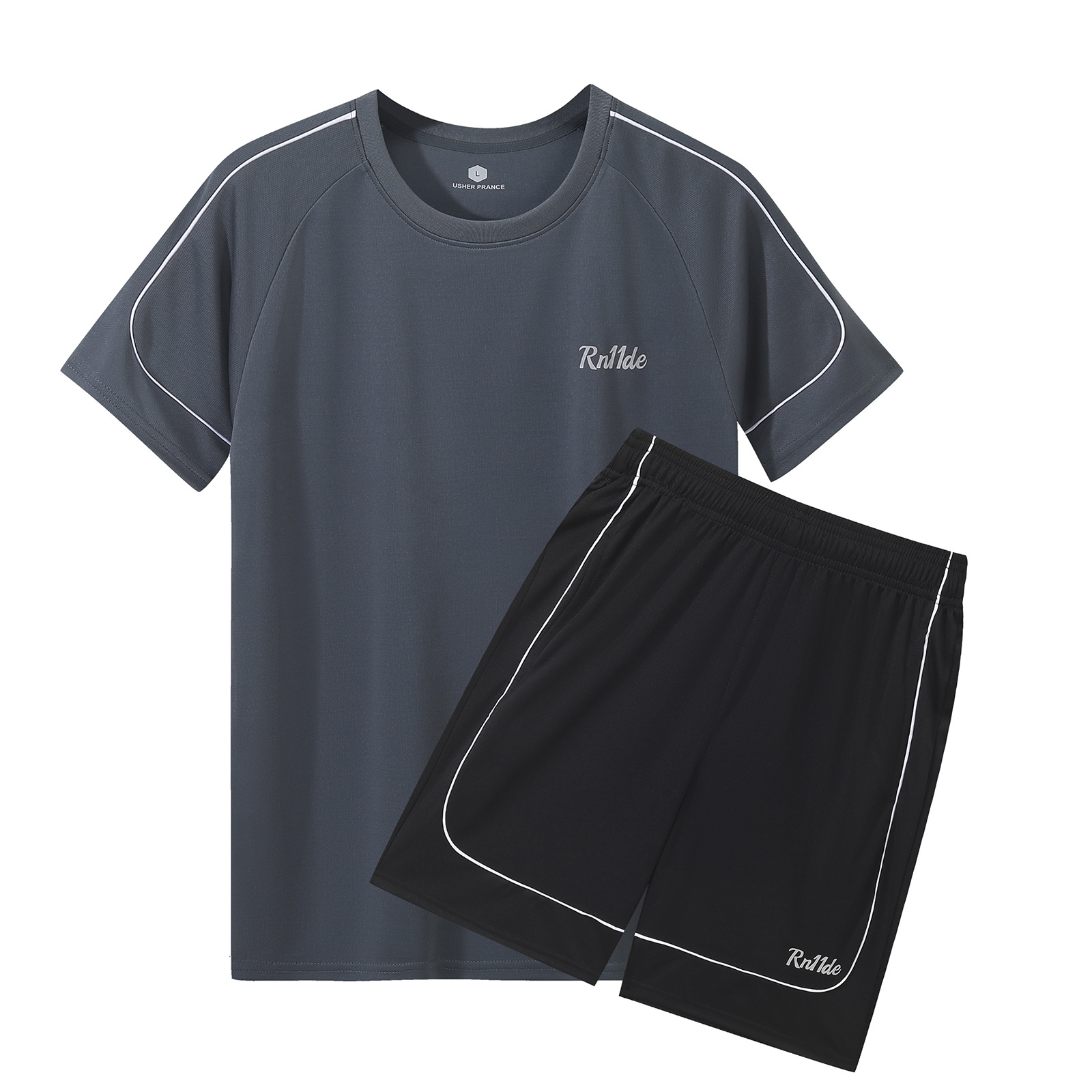 Venta directa de fábrica verano nuevo estilo de manga corta para hombres y mujeres ropa deportiva para correr, camiseta de fitness, ropa de entrenamiento de secado rápido transpirable