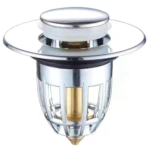 Internet celebrity bounce core washbasin leakage washbasin water clogged basin push-type filter plug universal drainer