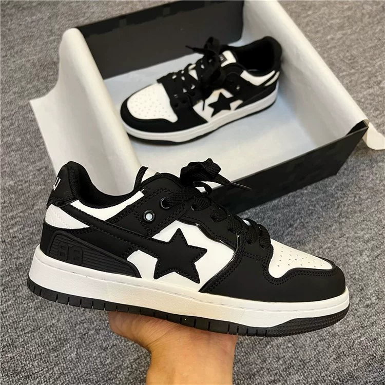 Демисезонные кроссовки, спортивная обувь для отдыха, стильные черные sneakers разных размеров