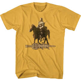 野蛮人柯南Conan the Barbarian王者之剑Mens T-Shirt电影男士T恤