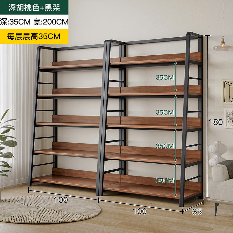 Estante simple estante de almacenamiento de múltiples capas estante de exhibición sala de estar estantería hogar dormitorio piso gabinete de almacenamiento sub-estante
