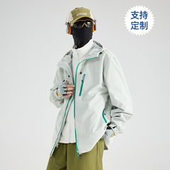28001山系户外冲锋衣男女三合一防泼水可拆卸两件套新款潮流外套