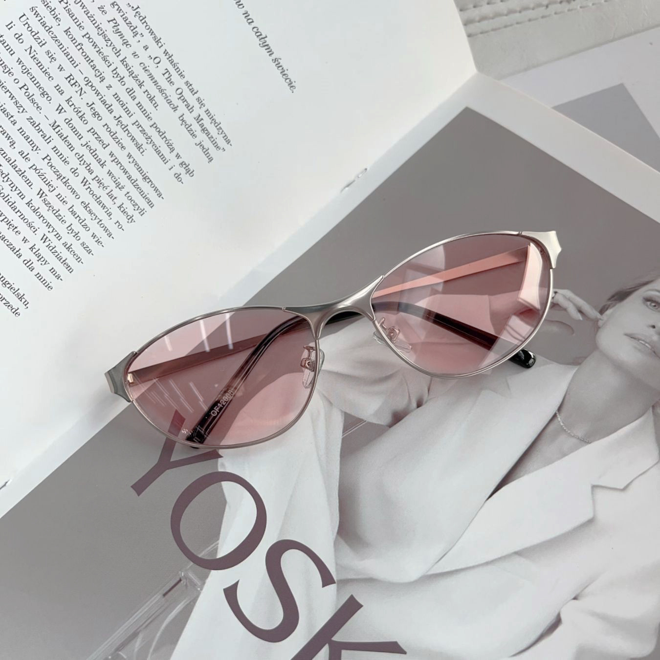 Gafas de sol redondas europeas y americanas para mujer, estilo urbano, novedad 2026, gafas de sol metálicas de moda, gafas de sol a la última. image 14