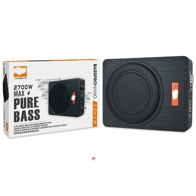 Car Audio Ultra-Thin Jb10 High-Power Ultra-Thin Car Subwoofer 12V Pure Bass Car Speaker Modification (Car speaker/subwoofer)