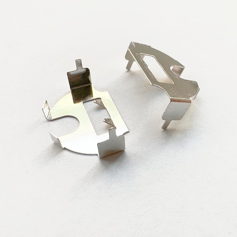 CR1632电池扣五金电池座磷青铜1620电池片厂家