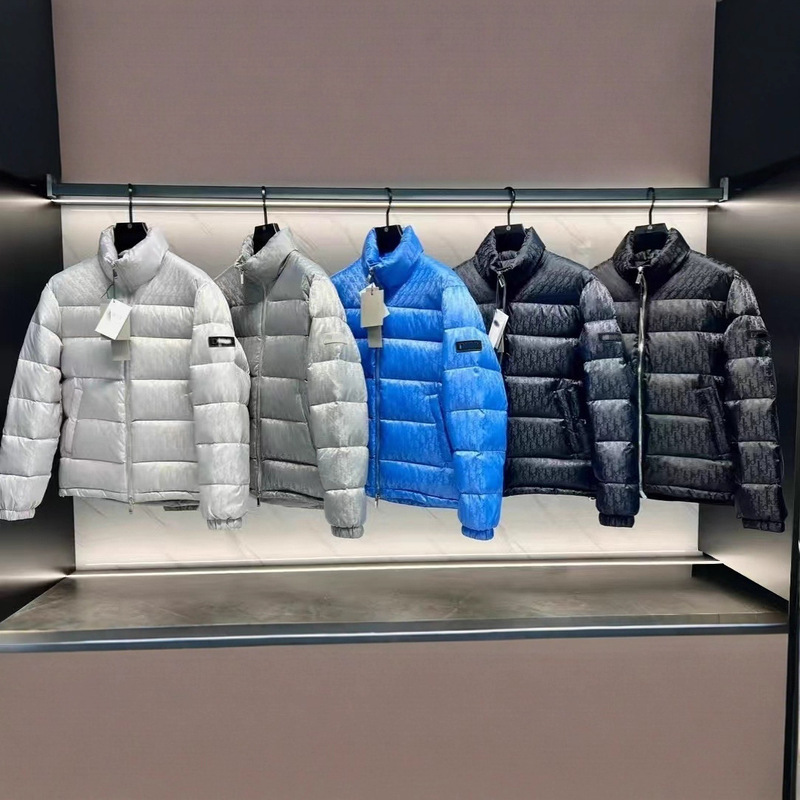Cross-Border Winter New Fashion Trend Versatile Men's European Stand Collar White Duck down Jacket down Jacket