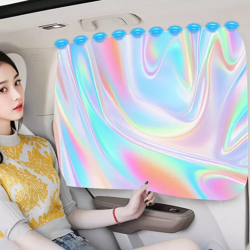 汽车遮阳前挡防晒隔热遮阳挡车载侧窗遮阳帘车用婴儿隐私帘遮阳板