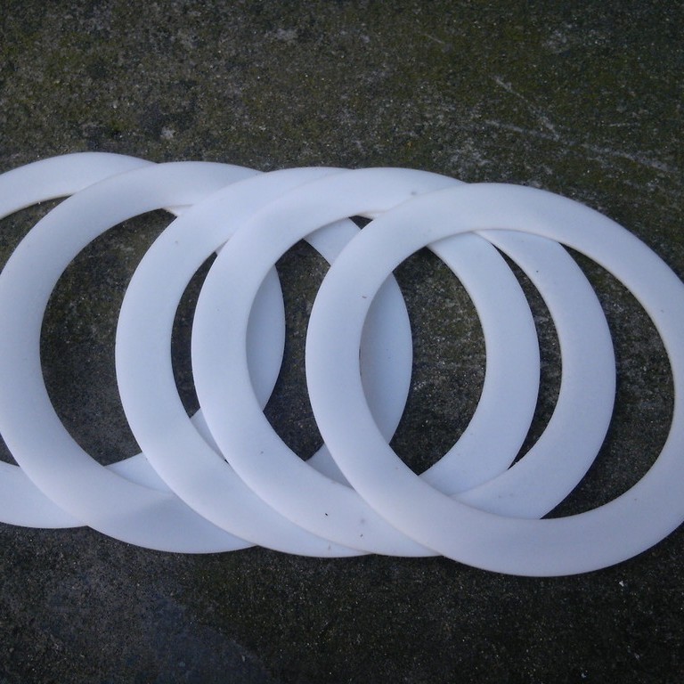 四氟切片0.3-30MM 0.5MM 不锈钢阀门四氟垫片 卫生管件四氟垫圈