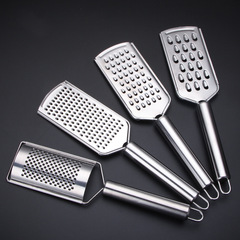 Stainless steel ginger slicer, radish slicer, cheese grater, kitchen small tools, lemon grater, cheese grater, flat grater