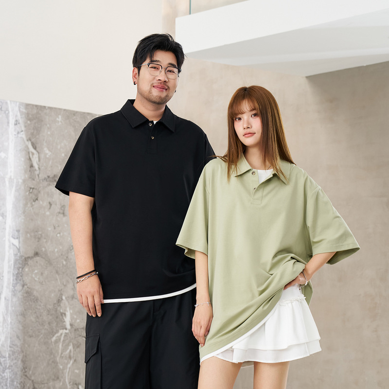【Fake Two-Piece Polo Shirt】Sen Boss Plus Size Men's Summer Short Sleeve Casual Business High-End Slimming Polo 【Fake Two-Piece Polo Shirt】Sen Boss Plus Size Men's Summer Short Sleeve Casual Business High-End Slimming Polo