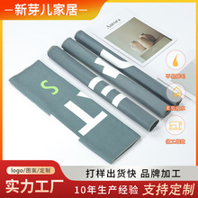 健身房吸汗巾刺绣定 制logo 跑步健身快干毛巾 健身房运动毛巾