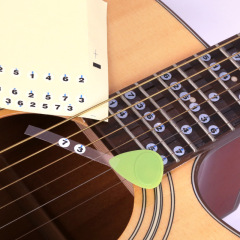 Guitar Scales Sticker Note Sticker Self-Learning Electric Guitar Beginner Fretboard Sticker Music Theory Tutorial Guitar Accessories