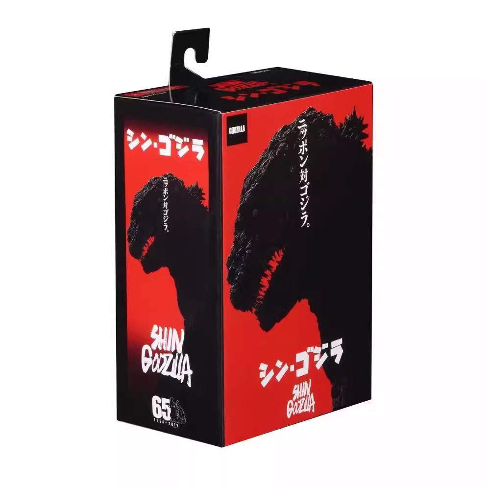 NECA en caja versión de película 2016 real Godzilla dinosaurio monstruo móvil Godzilla juguete modelo hecho a mano