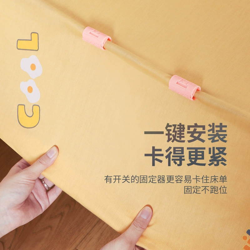 Простыни фиксаторы без игл, стелс, стеганое одеяло, противоскользящие, фиксированный клип, общежитие