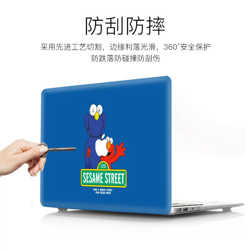 Чехол защитный совместимый с Apple, раскрашенный для ноутбука MacBook Pro