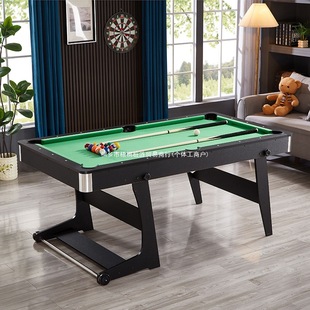 Folding Billiard Table, Family Indoor Billiard Table, Children's Table Tennis Table, Three-In-One Small American Billiard Table Case